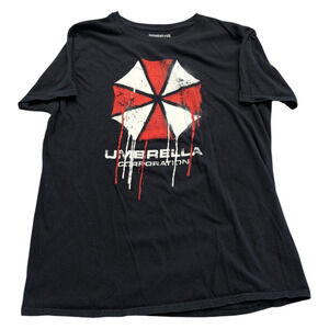 Y2K Resident Evil Umbrella Corportaion T shirt